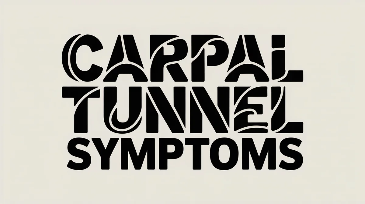 Carpal Tunnel Symptoms