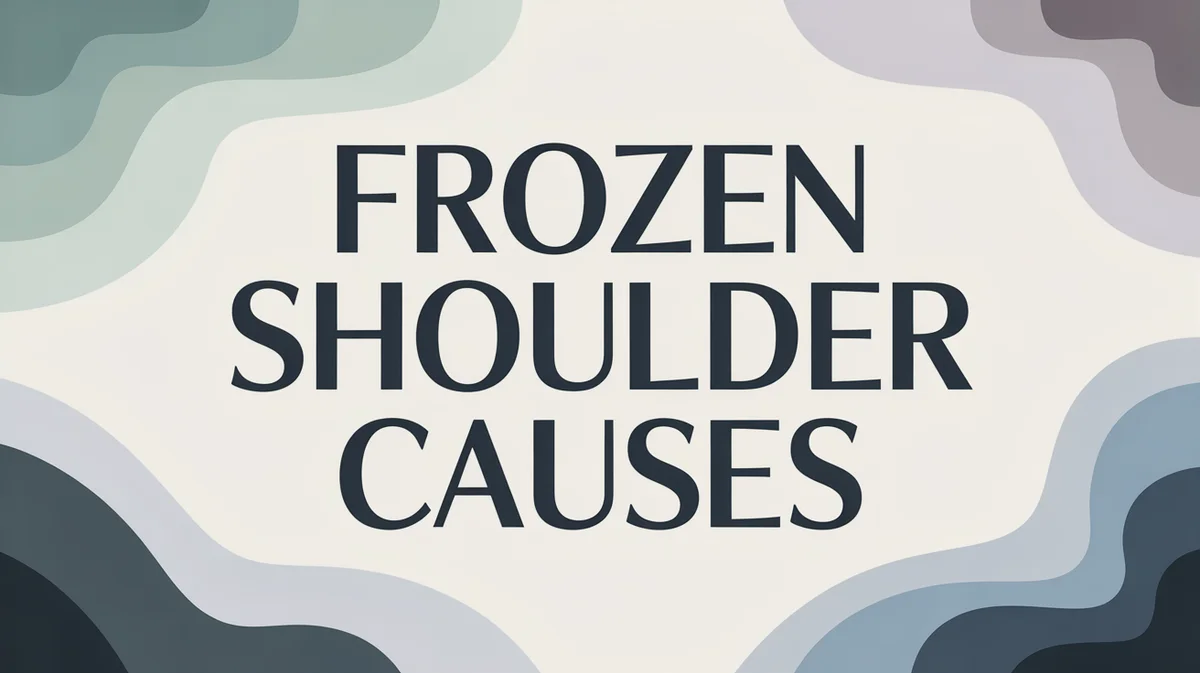 Frozen Shoulder Causes