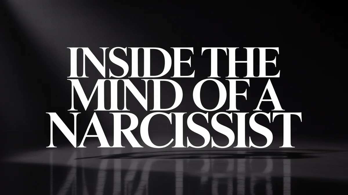 Inside The Mind Of A Narcissist