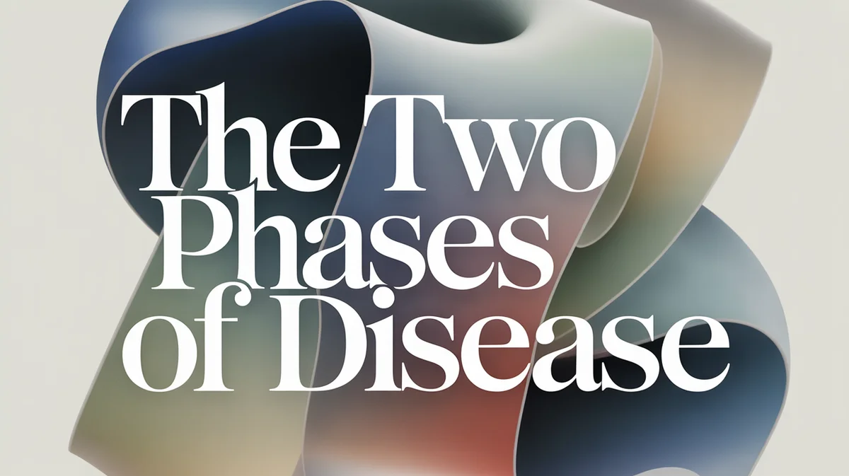 The Two Phases of Disease